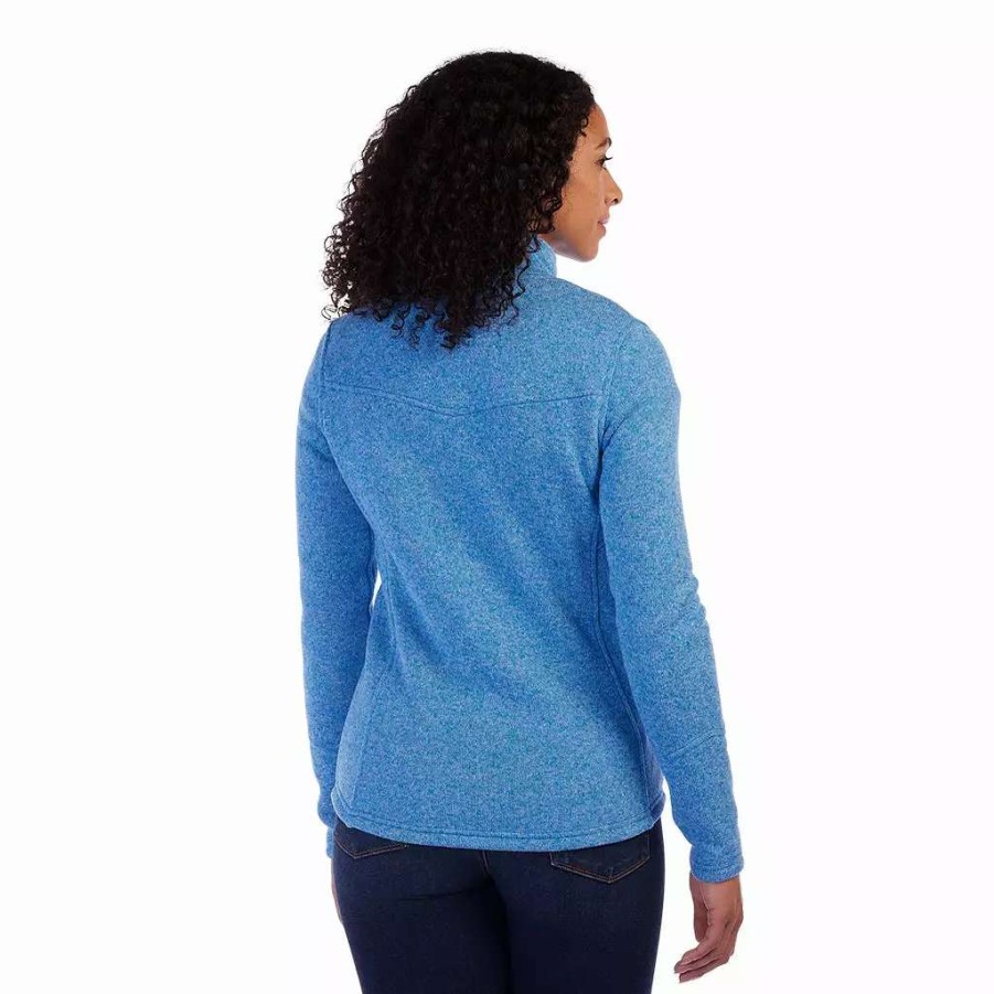 Tops * | Spyder Womens Soar Full Zip Collegiate