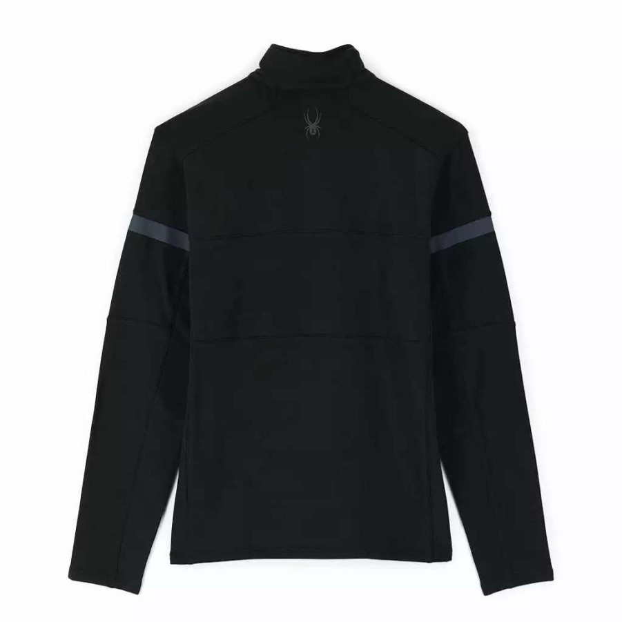 Fleece & Sweaters * | Spyder Mens Speed Half Zip Black