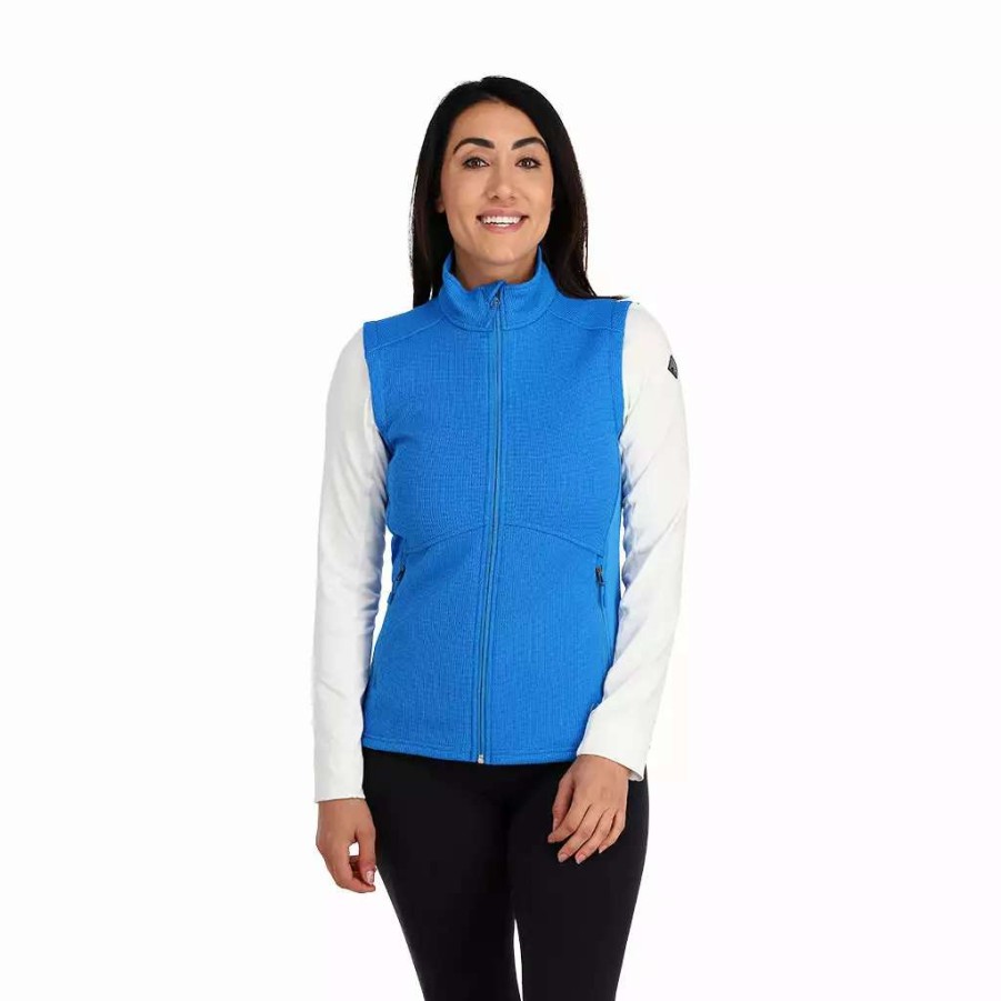 Tops * | Spyder Womens Bandita Vest Collegiate