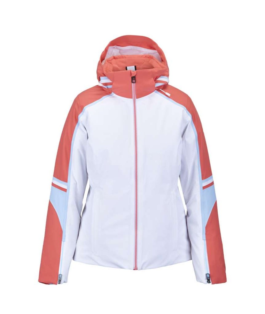 Jackets * | Spyder Womens Poise White