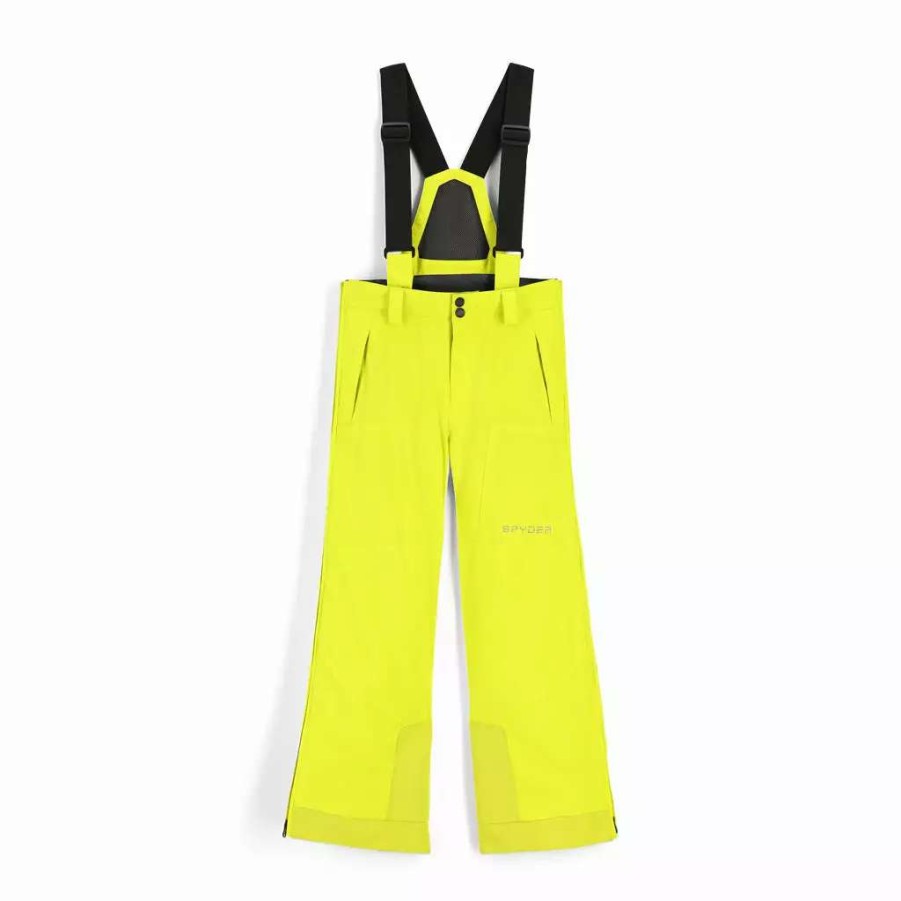 Kids * | Spyder Big Boys Guard Side Zip Citron