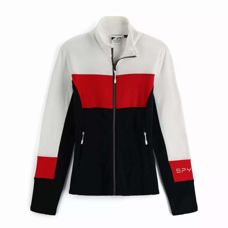 Tops * | Spyder Womens Speed Full Zip Pulse