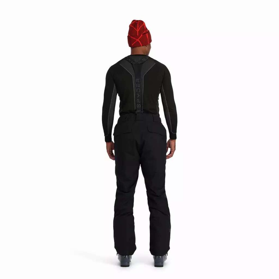 Bottoms * | Spyder Mens Sentinel Tailored Fit Black