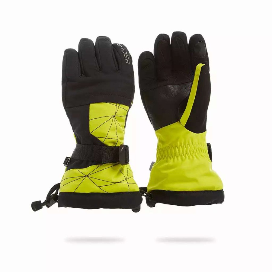 Kids * | Spyder Big Boys Overweb Citron