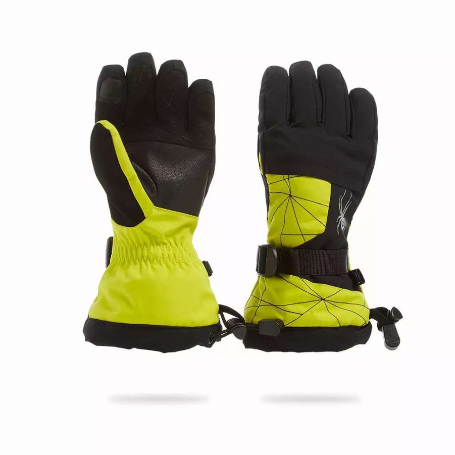 Kids * | Spyder Big Boys Overweb Citron