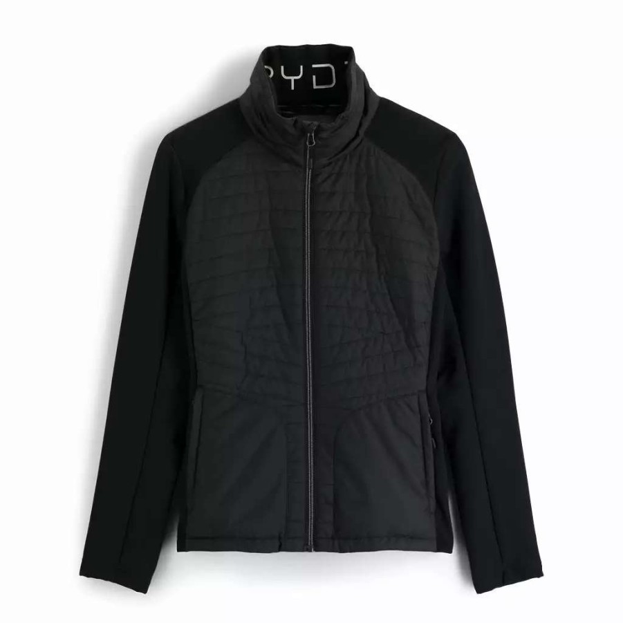 Jackets * | Spyder Womens Glissade Black Black