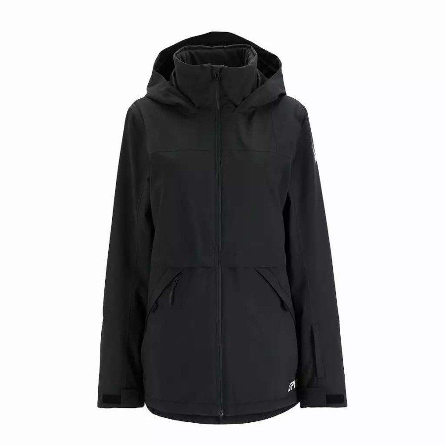 Jackets * | Spyder Womens Field Black