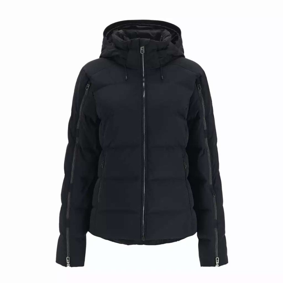 Jackets * | Spyder Womens Falline Black