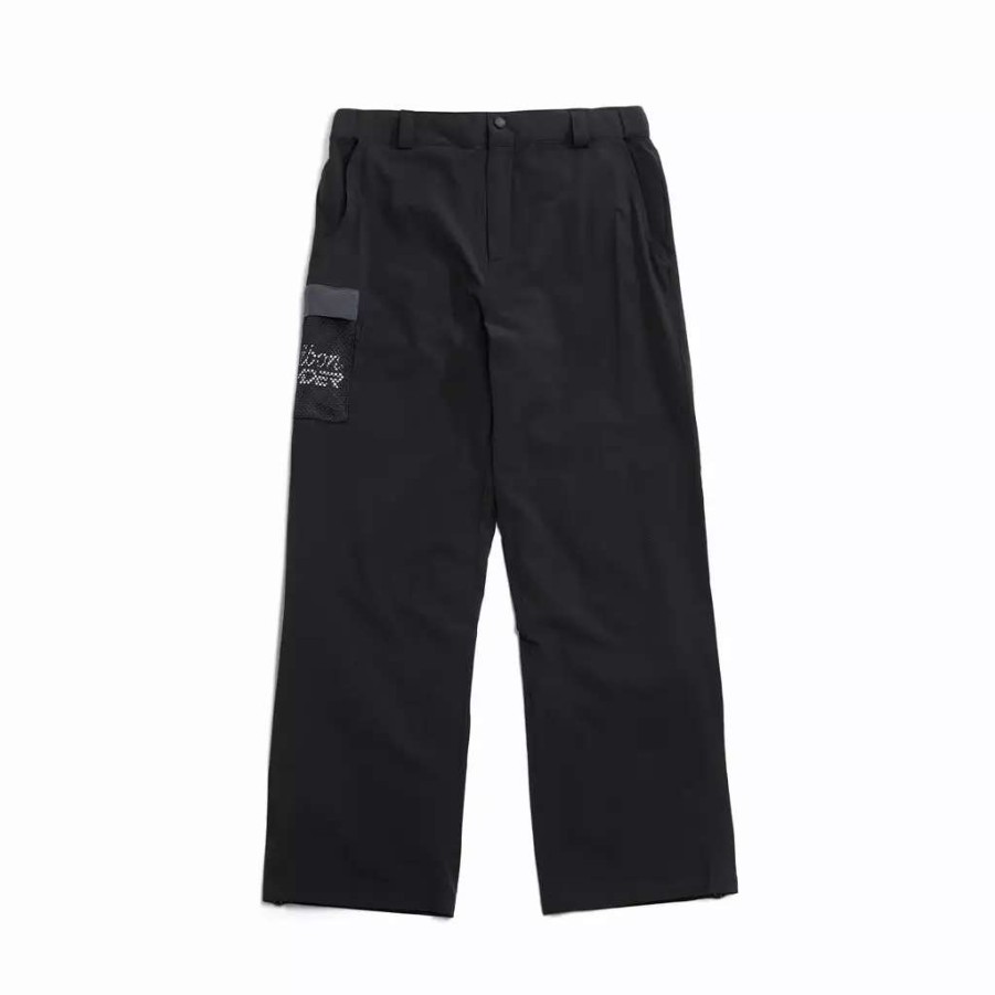 Bottoms * | Mens Malbon X Spyder Black