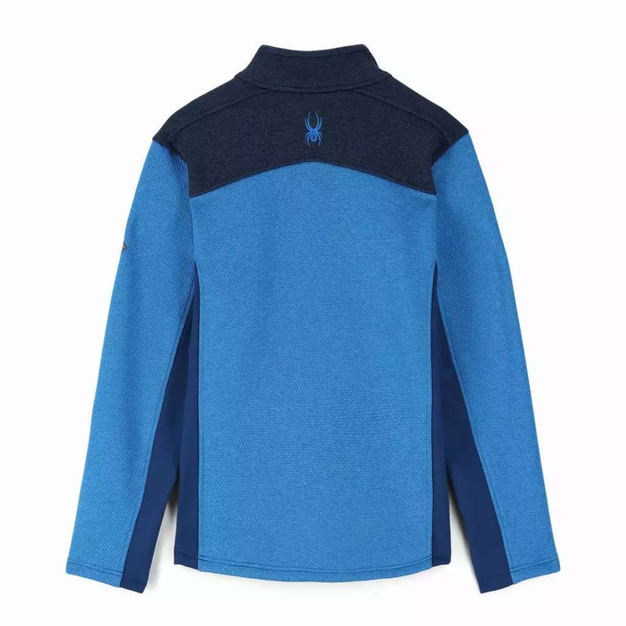 Fleece & Sweaters * | Spyder Mens Encore Half Zip Collegiate