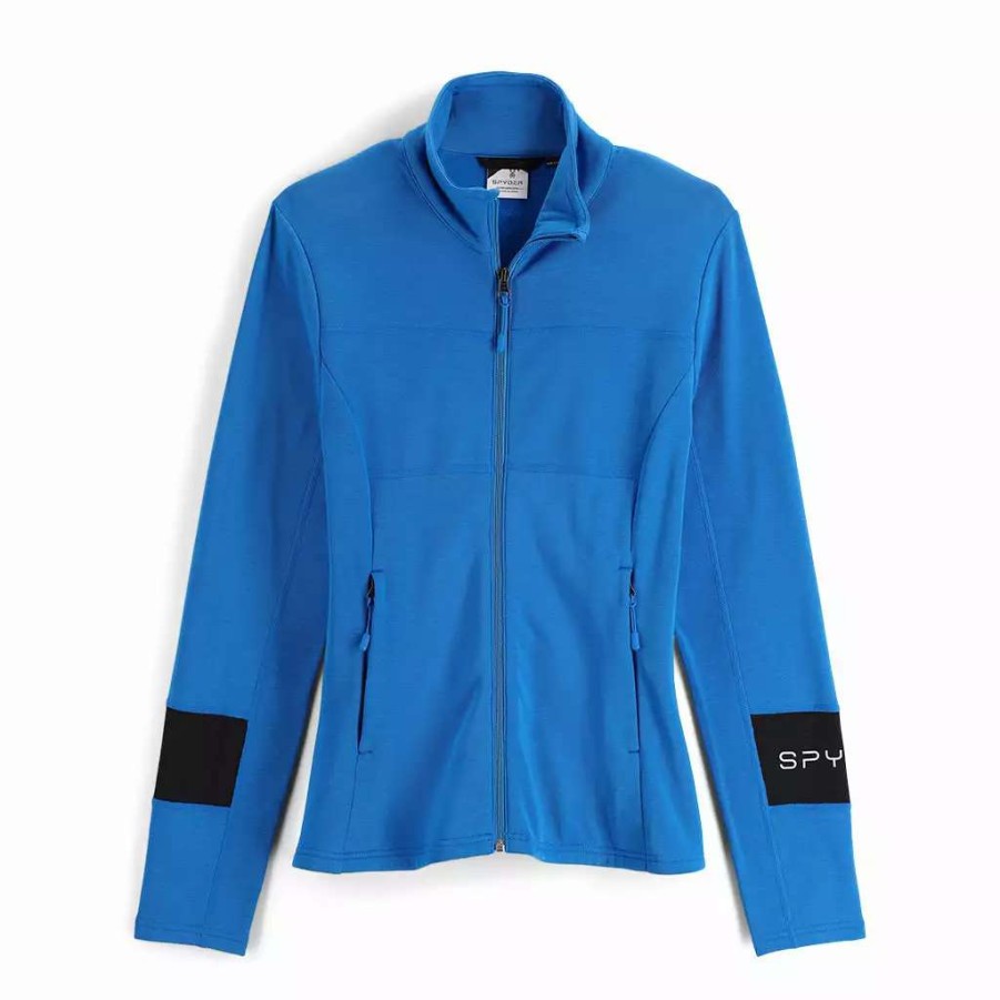 Tops * | Spyder Womens Speed Full Zip Collegiate