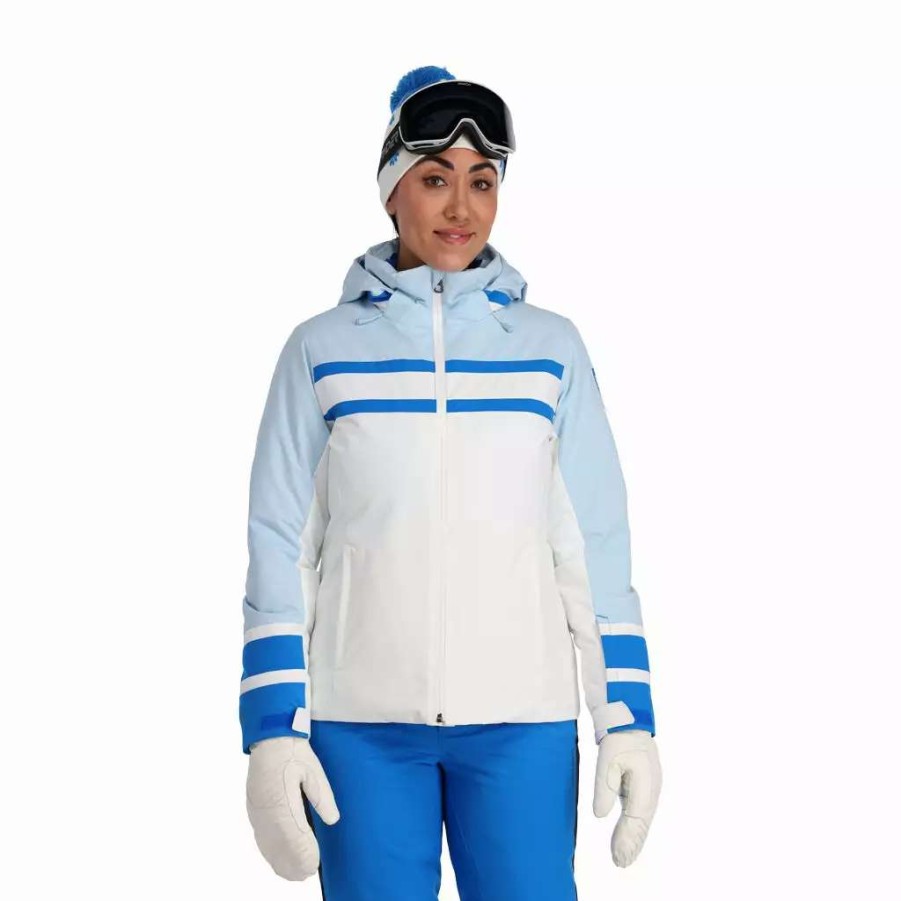 Jackets * | Spyder Womens Captivate White