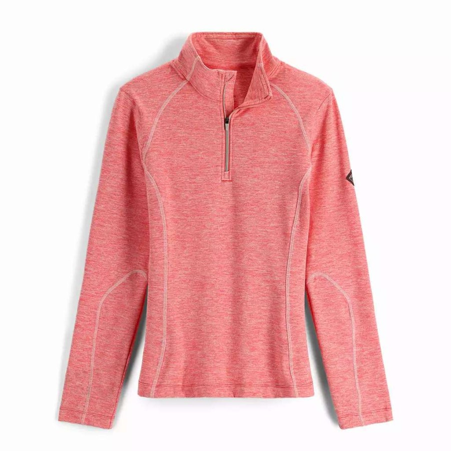 Tops * | Spyder Womens Accord Half Zip Tropic