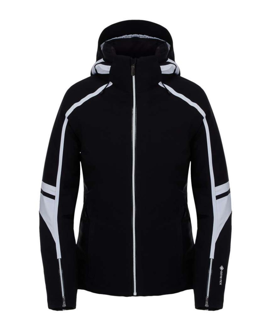 Jackets * | Spyder Womens Poise Black