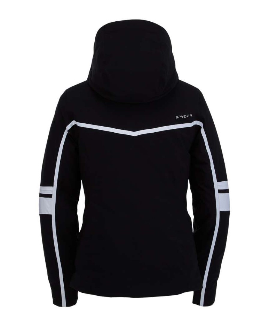 Jackets * | Spyder Womens Poise Black