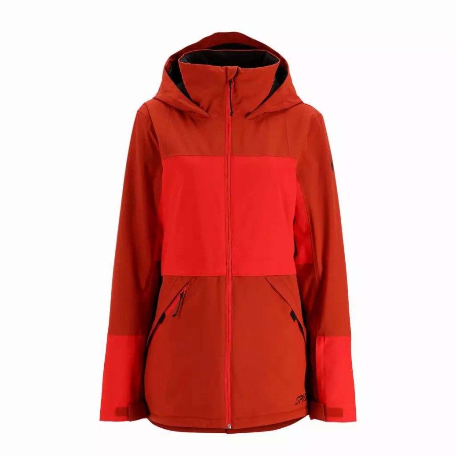 Jackets * | Spyder Womens Field Tomato