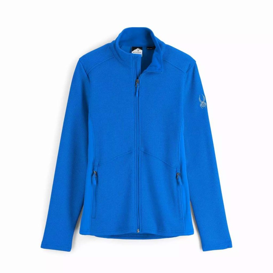 Tops * | Spyder Womens Bandita Full Zip Collegiate