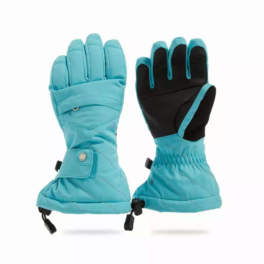 Kids * | Spyder Big Girls Synthesis Bahama Blue