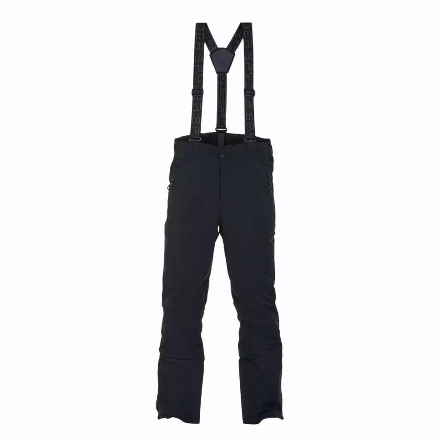 Bottoms * | Spyder Mens Bormio Black