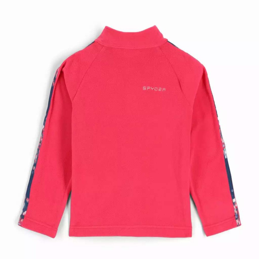 Kids * | Spyder Toddler Speed Half Zip Cerise