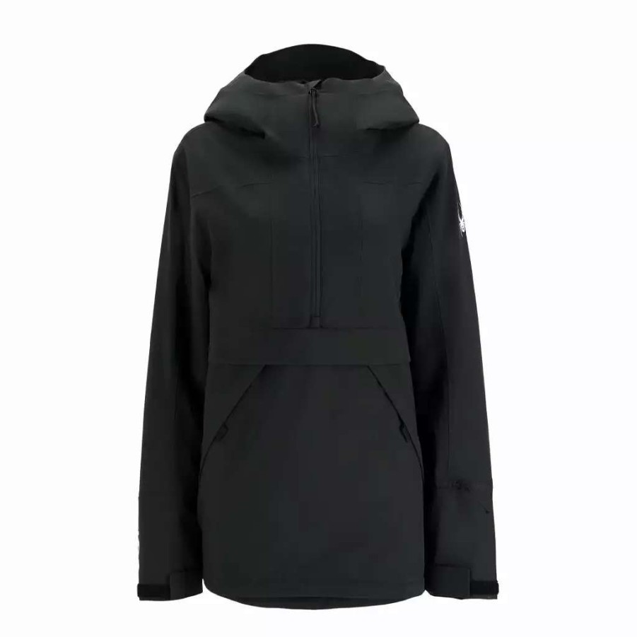 Jackets * | Spyder Womens All Out Black