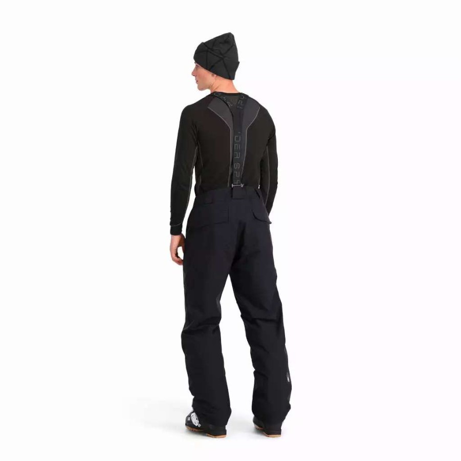 Bottoms * | Spyder Mens Sentinel Regular Fit Black