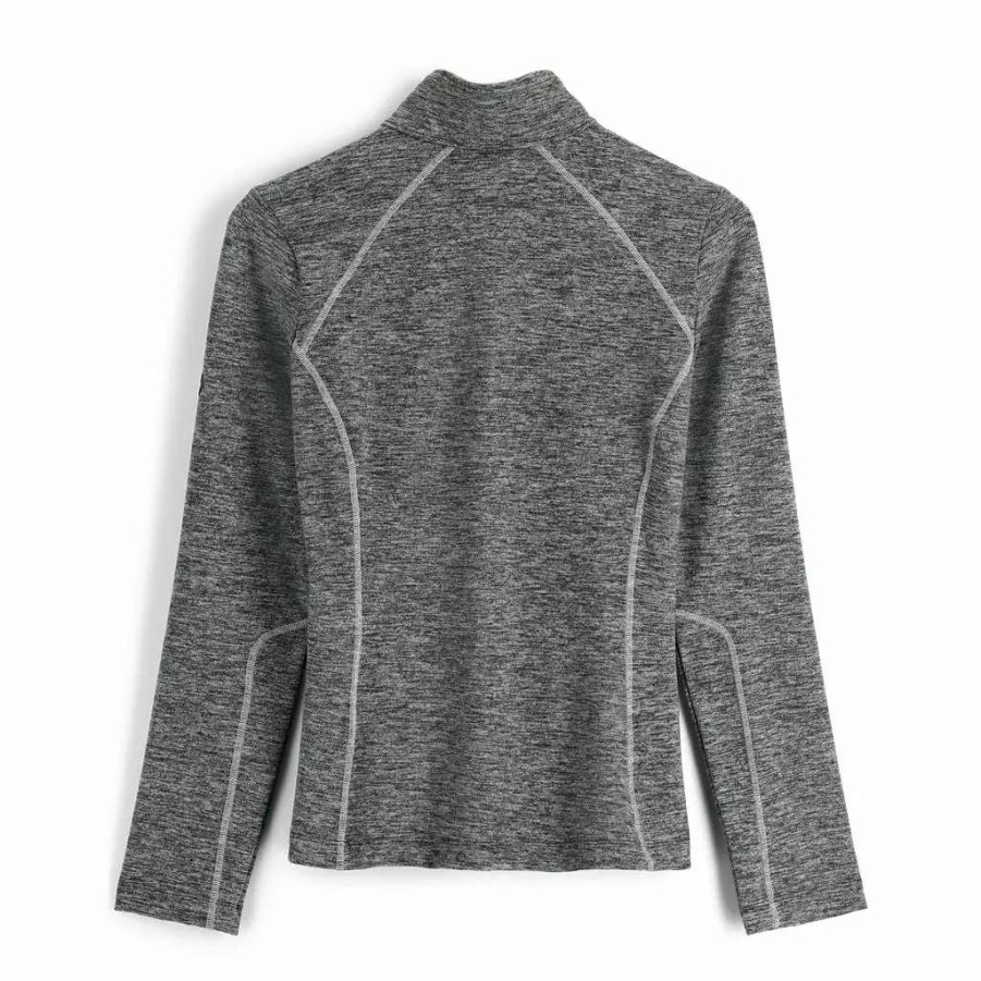 Tops * | Spyder Womens Accord Half Zip Black