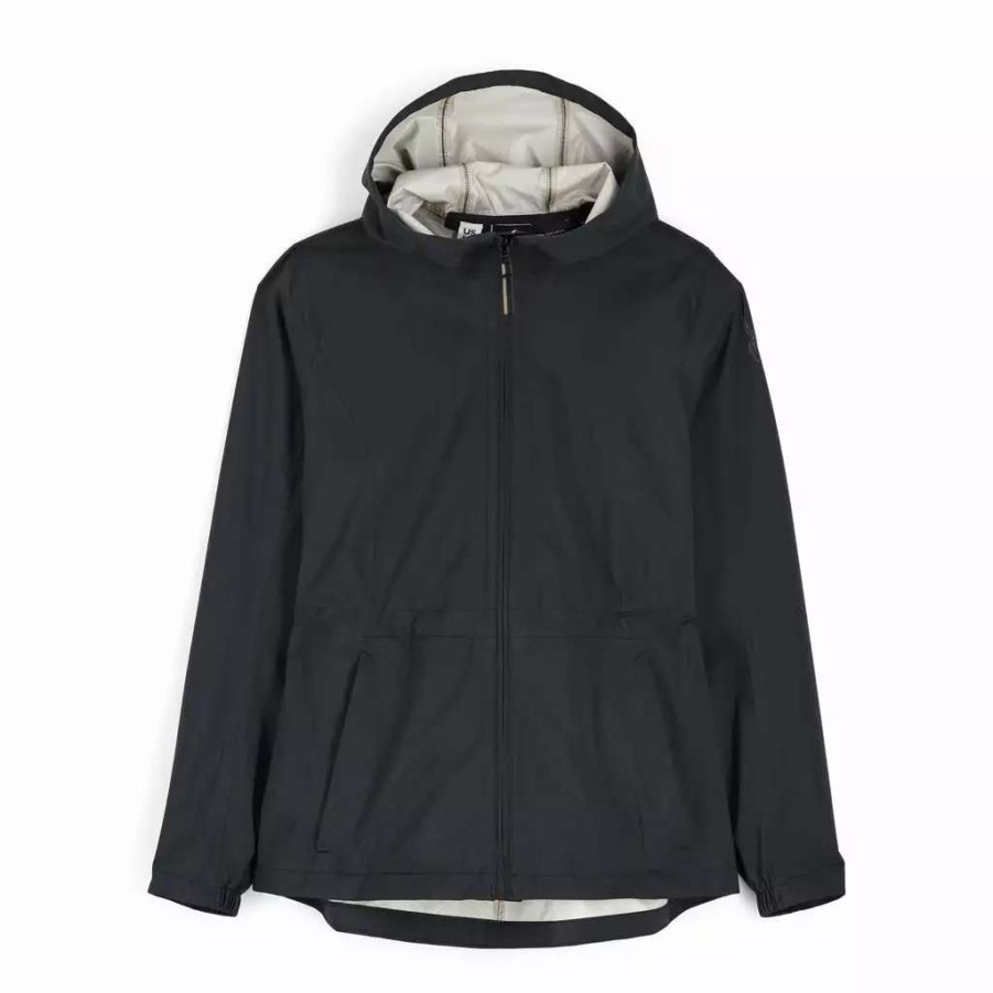 Jackets * | Spyder Womens Misty Black