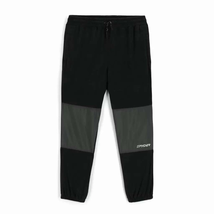 Bottoms * | Spyder Mens Lounge Black