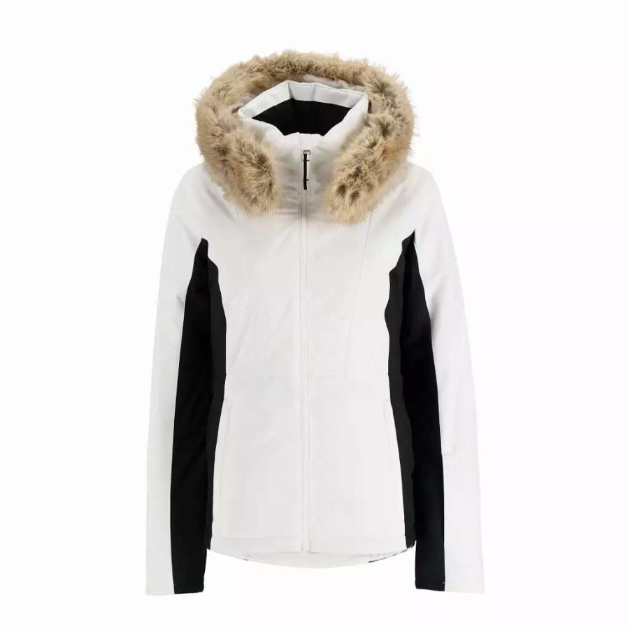 Jackets * | Spyder Womens Vida White