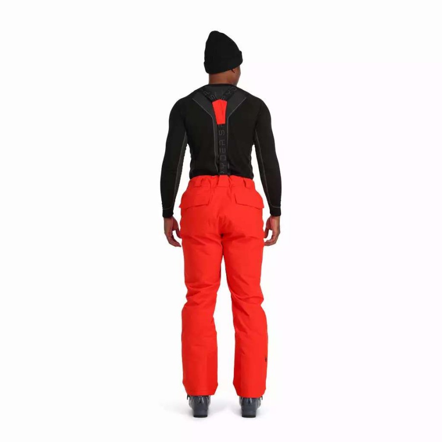 Bottoms * | Spyder Mens Sentinel Tailored Fit Volcano