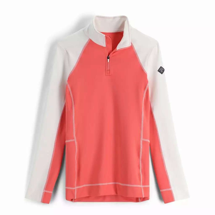 Tops * | Spyder Womens Savona Half Zip Tropic