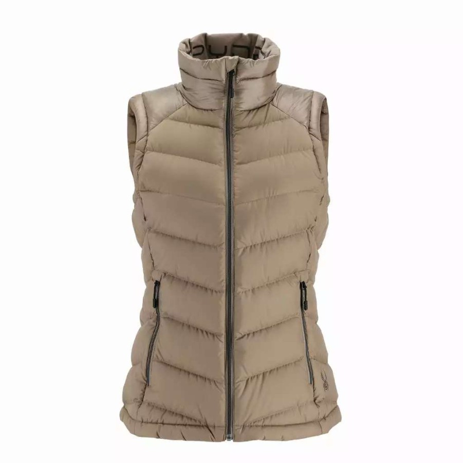 Tops * | Spyder Womens Timeless Vest Cashmere