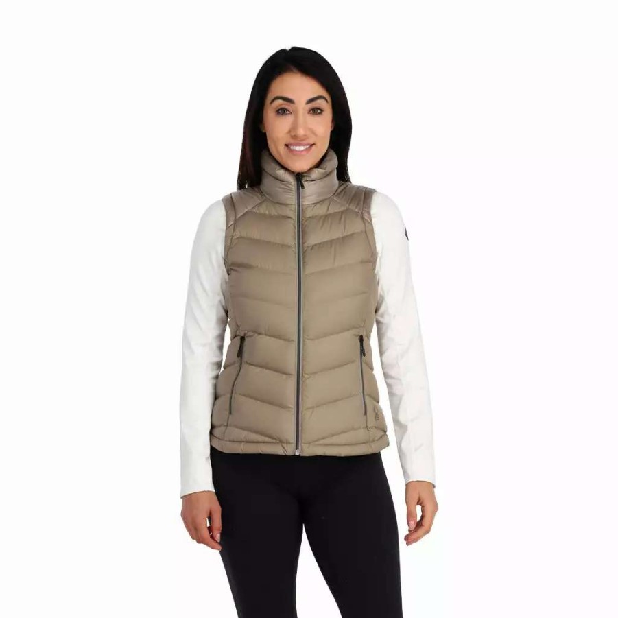 Tops * | Spyder Womens Timeless Vest Cashmere